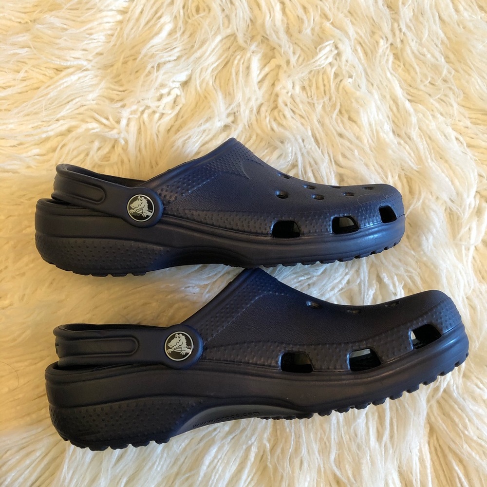 Navy Blue Crocs - Picture 5 of 11